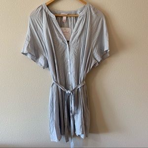 Blue & White Stripe Maternity Top NWT Size XL